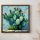 Framed MDF Decorative Painting, 50x50 cm, Spruce Frame