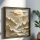 Framed MDF Decorative Painting, 50x50 cm, Spruce Frame