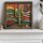Framed MDF Decorative Painting, 50x50 cm, Spruce Frame