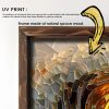 Elegant Framed MDF Painting, 60x120 cm | 100% Spruce Frame