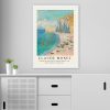 Framed Decorative Painting, 35x45 cm, Wooden Frame