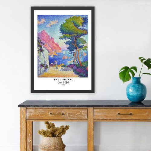 Framed Decorative Painting, 35x45 cm, Wooden Frame