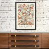 Framed Decorative Painting, 35x45 cm, Wooden Frame