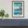Framed Decorative Painting, 35x45 cm, Wooden Frame