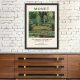 Framed Decorative Painting, 35x45 cm, Wooden Frame