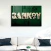 Elegant Tempered Glass Painting, 70 x 100 cm, 4 mm