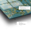 Elegant Tempered Glass Painting, 70 x 100 cm, 4 mm