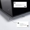 Elegant Tempered Glass Painting, 70 x 100 cm, 4 mm