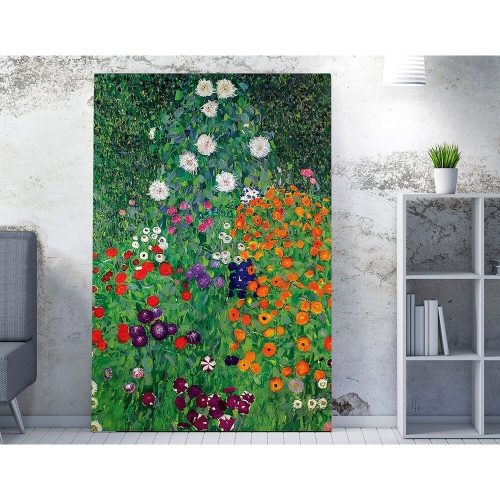 Gustav Klimt Canvas Painting, 70x100 cm, Framed Art