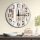 Elegant 50 cm MDF Wall Clock, 100% MDF, 5 mm Thick