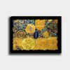 Elegant Canvas Painting, 70x100 cm, 100% Wood Frame