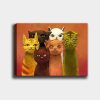 Elegant Canvas Painting, 70x100 cm, Wooden Frame
