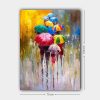 Elegant Canvas Painting, 70x100 cm, 100% Wood Frame