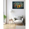 Elegant Tempered Glass Painting, 46 x 72 cm | 100% Glass