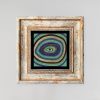 Framed Decorative Painting, 20x20 cm, 100% Stone & Wood