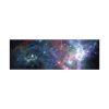 LED Lighted Canvas Painting, 30x90 cm, Suede, Wooden Frame