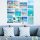 12-Piece Decorative MDF Painting Set, 20x15 cm, 3mm