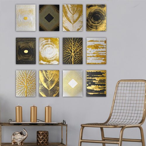 12-Piece MDF Decorative Painting Set, 20x15 cm | 100% MDF, 3 mm Thick | Stylish Art for Home Decor