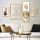 Elegant 5-Piece Framed MDF Art Set, 100% MDF, 24x29cm