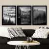 Elegant 3-Piece Framed Painting Set, 35x45 cm, MDF