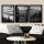 Elegant 3-Piece Framed Painting Set, 35x45 cm, MDF