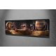 Elegant Canvas Painting, 30 x 80 cm, Wooden Frame