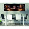 Elegant Canvas Painting, 30 x 80 cm, Wooden Frame