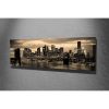 Elegant Canvas Painting, 30 x 80 cm, Wooden Frame