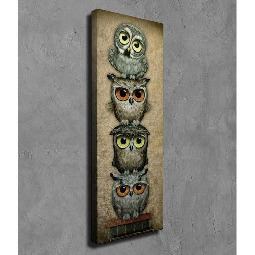Elegant Canvas Painting, 30 x 80 cm, Wooden Frame