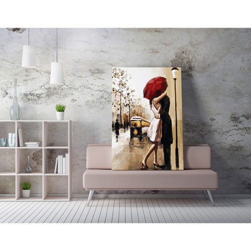 Elegant Canvas Painting, 50x70 cm, Wooden Frame, Digital Print