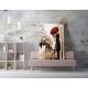 Elegant Canvas Painting, 50x70 cm, Wooden Frame, Digital Print