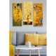 Elegant MDF Wall Art Set (3 Pieces) | Klimt Designs