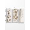 Decorative MDF Painting Set (3 Pieces), 20x50 cm, 100% MDF