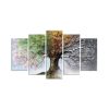 5-Piece MDF Decorative Painting Set, 110 x 60 cm | 100% MDF, 3 mm Thick | Stylish Art for Home Décor