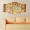 5-Piece MDF Decorative Painting Set, 110 x 60 cm | 100% MDF, 3 mm Thick | Stylish Art for Home Décor