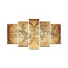 5-Piece MDF Decorative Painting Set, 110 x 60 cm | 100% MDF, 3 mm Thick | Stylish Art for Home Décor