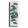 Elegant Canvas Painting, Gold & Green, 30 x 90 cm