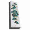 Elegant Canvas Painting, Gold & Green, 30 x 90 cm