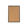 Elegant Gold & White Canvas Painting, 45 x 70 cm
