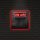 LED Lighted Canvas Painting, 28x28 cm, Suede, Wooden Frame