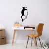 Black Metal Wall Decor, 33 x 70 cm, 100% Metal, Stylish