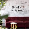 Decorative Black Wooden Wall Accessory Set, 5 Pieces