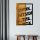 Walnut & Black Wooden Wall Decor, 42 x 58 cm | 50% Wood & Metal | Unique Rustic Design for Any Space