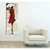 Elegant Canvas Painting, 30 x 80 cm, Wooden Frame