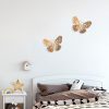 Hand-Painted Metal Wall Accessory, 32 x 29 cm | 100% Metal, 1.5 mm | Unique Decorative Art for Home