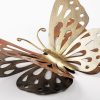 Hand-Painted Metal Wall Accessory, 32 x 29 cm | 100% Metal, 1.5 mm | Unique Decorative Art for Home