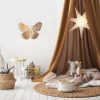 Hand-Painted Metal Wall Accessory, 32 x 29 cm | 100% Metal, 1.5 mm | Unique Decorative Art for Home