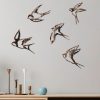 Hand-Painted Metal Wall Decor, 4 Sizes, 100% Metal
