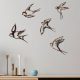 Hand-Painted Metal Wall Decor, 4 Sizes, 100% Metal