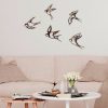 Hand-Painted Metal Wall Decor, 4 Sizes, 100% Metal